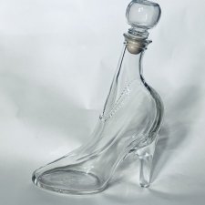 DEPOSE KEFLA 350 ml gruboszklana  kolekcjonerka użytkowa oryginalna butelka / karafka