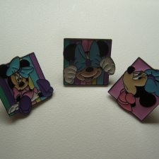 PIN PRZYPINKA BROSZKA MYSZKA MIKI - 3 SZTUKI