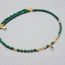 Malachity choker vol. 9 /17.06.25/ naszyjnik - Szlachetna kolekcja