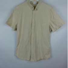Asos elegancka koszula nude bawełna z elastanem / L