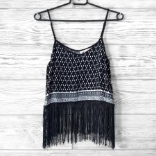 H&M Coachella top z frędzlami