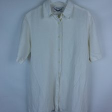 Thomas Burberry damska koszula len bawełna oversize vintage / 12 - L