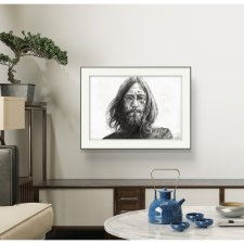 PLAKAT - JOHN LENNON - SERIA IKONY (A3) - wykonany z oryginalnego rysunku, prezent, dla niej niego