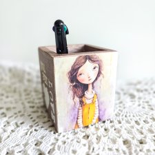 Przybornik / organizer na długopisy - Moja kochana