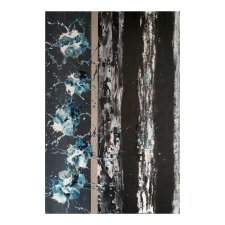 THE BLACK ręcznie malowany obraz abstrakcyjny 60x90