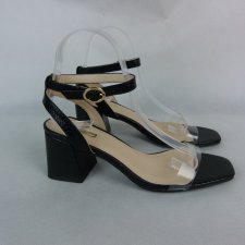 Linzi sandały na obcasie ekoskóra 5 / 38 25 cm