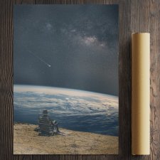 Plakat minimalistyczny - Outsider ( 50x70 cm )