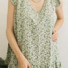 bluzka w kwiatuszki L/XL