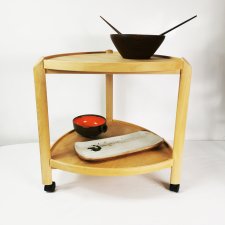 Modernistyczny stolik pomocniczy- barek, Dania, lata 80.