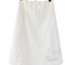 exclusive 100% silk&cotton skirt NOA NOA