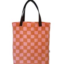 Torba Mr.m Pixel pomarańczowa - uszy skóra naturalna