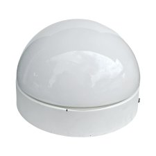Biały szklany plafon typ T1203 ÖSTANÅ, Ikea, Szwecja, lata 90.