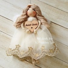Anioł Stróż Aniołek Zawieszka Na prezent Święta