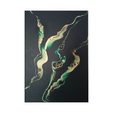Morska Pieśń 45x65 cm Abstrakcja ręcznie malowana
