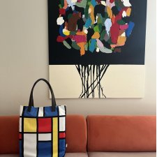 Torba Mr.m Bauhaus- uszy skóra naturalna