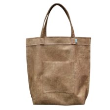 Torba Mr.m Vintage cappuccino skóra naturalna /uszy kremowe