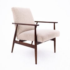 Fotel, model 300-190, proj. H. Lis, Polska, lata 60. Po renowacji.
