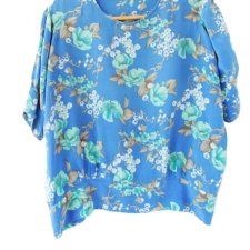 100% jedwab bluzka vintage top jedwabny