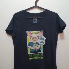 Koszulka Świnka VEGAN