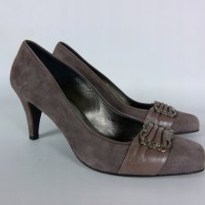 Balenciaga Elbel skórzane czółenka skóra 39 26,5 cm