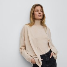 MASSIMO DUTTI / WEŁNA + JEDWAB