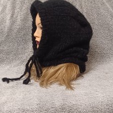 Balaclava kaptur alpaka I jedwab