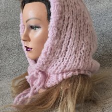Balaclava kaptur alpaka I jedwab