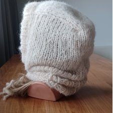 Balaclava kaptur alpaka I jedwab