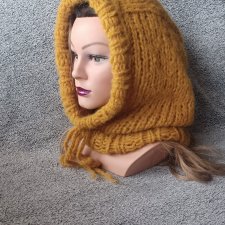 Balaclava kaptur alpaka I jedwab