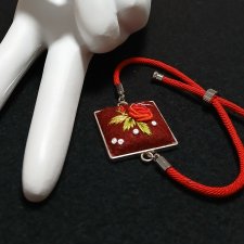 Ręcznie haftowana bransoletka  NALA