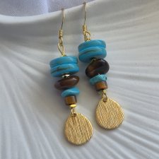 Wiszące kolczyki w stylu boho