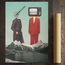 Plakat Ona i on ( 30x40cm )