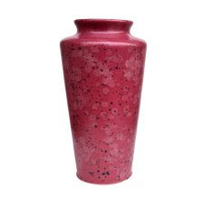Bordowy, ceramiczny wazon MF Design, Niemcy lata 80.