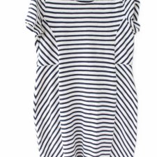 modelująca Sukienka w paski vintage Holly&White Lindex