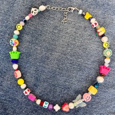 Wielokolorowy choker