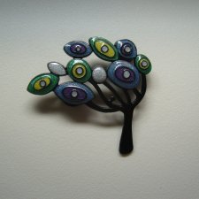 PIN PRZYPINKA BROSZKA DRZEWO