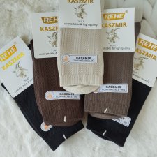 5 x Skarpetki kaszmirowe damskie 39-42