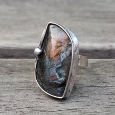 Kolorowe lato - pierścionek regulowany
