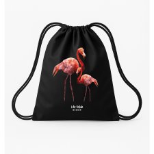 Plecak worek z flamingami