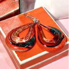 ❁ ❁ kolczyki piękne Murano ❁ ❁