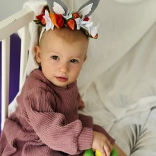 Opaska dla noworodka , opaska królik, opaska na głowę, opaską niemowlaca, Opaska do sesji zdjęciowej, Opaska wielkanocna, Opaska z uszami