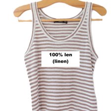 exclusive 100% linen top MNG