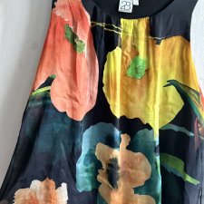 2B designed by 2 BIZ efektowna  BLUZKA  SILK & viskose