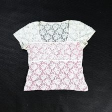 koronkowy top bluzka 34 XS