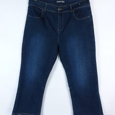 Peacocks damskie spodnie jeans 3/4 rybaczki - 14 / 42