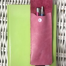 Etui/ piórnik/przybornik na notes, kalendarz-skóra