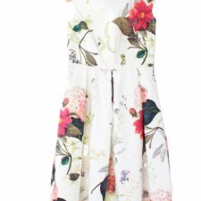 Piękna sukienka vintage kwiaty Asos 38