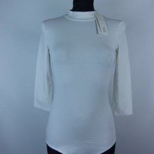 EDC Esprit białe body bawełna z metką / S