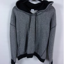 Souluxe szara bluza z kapturem / M