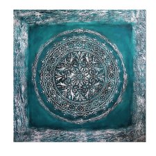 Mandala 40 obraz ręcznie malowany 3D obraz do salonu